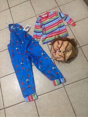 Chucky Kids Costume Size 4 - 100cm long